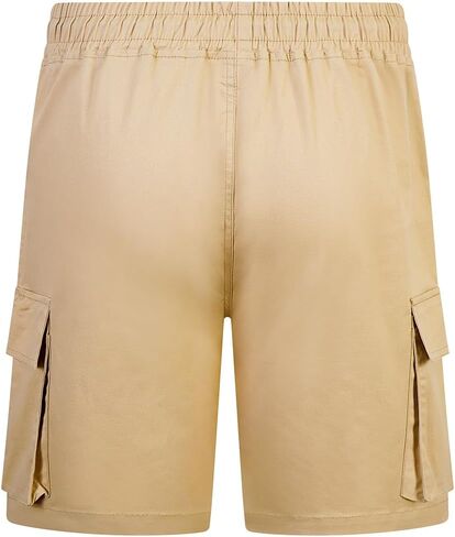 Mens Cargo Shorts Outdoor Hiking Casual Shorts for Men Relaxed Fit Cotton Shorts with Pockets in Kuwait