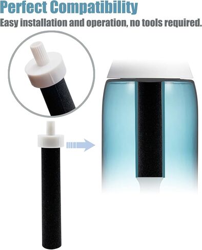 Water Filters For Brita Plastic, Sport, Stainless Steel, And Hard Sided WaterFilter Bottle, Compatible with Brita Replacement Water Bottle Filters (Pack of 3) in Saudi Arabia