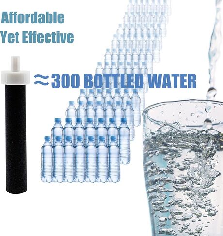 Water Filters For Brita Plastic, Sport, Stainless Steel, And Hard Sided WaterFilter Bottle, Compatible with Brita Replacement Water Bottle Filters (Pack of 3) in Saudi Arabia
