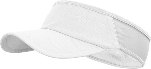 Sports Sun Visor Women Men, Cooling Stretchy Visor Hats Summer Packable Ponytail Sun Hat for Running, Golf, Tennis in Saudi Arabia