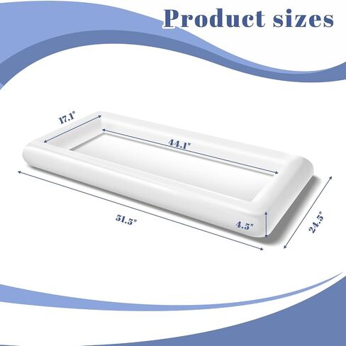 MCPINKY Inflatable Serving Bar, Buffet Bar with Drain Plug Salad Food Drink Cooler Container for Indoor Outdoor BBQ Picnic Pool Party in Saudi Arabia