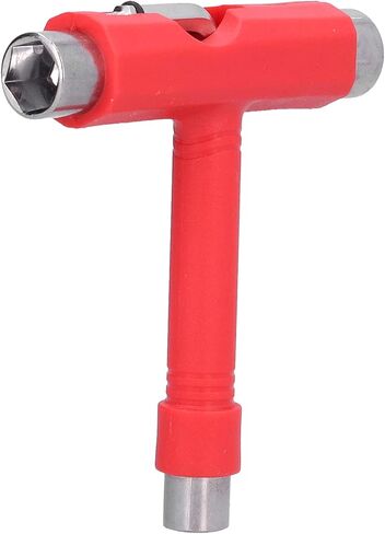 Multifunctional Portable Skateboard Tool, Skateboard Hex Wrench, Red Multi-Purpose Hex Wrench, Used To Tighten Screws, Replace Wheels, And Complete Skateboard Assembly. in Saudi Arabia