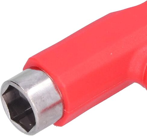 Multifunctional Portable Skateboard Tool, Skateboard Hex Wrench, Red Multi-Purpose Hex Wrench, Used To Tighten Screws, Replace Wheels, And Complete Skateboard Assembly. in Saudi Arabia