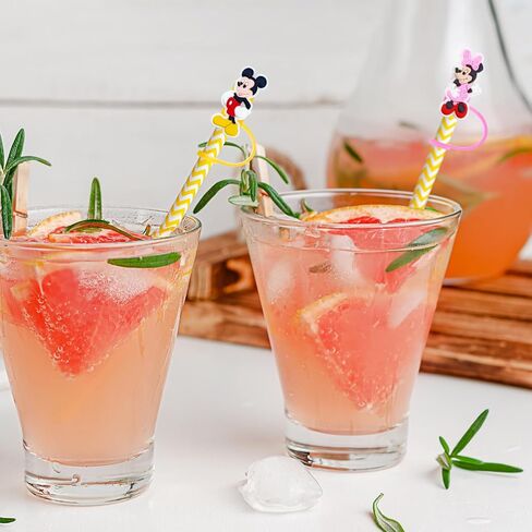 12PCS Silicone Straw Cover, 0.4Inch/10mm Cute Christmas Mickey Theme Reusable Straw Cup Accessories Drinking Straw Covers For 30&40 Oz Straw Topper Theme Party Favors Supplies Straw Cover (Christmas) in Saudi Arabia