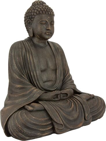 Oriental Furniture 9" Japanese Sitting Buddha Statue in Saudi Arabia