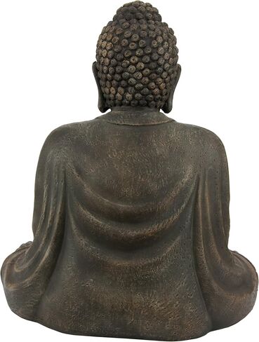 Oriental Furniture 9" Japanese Sitting Buddha Statue in Saudi Arabia