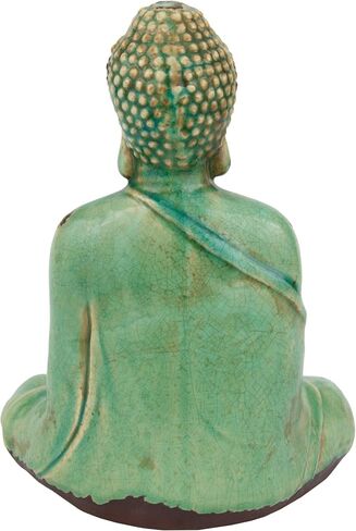 Oriental Furniture 9" Japanese Sitting Buddha Statue in Saudi Arabia