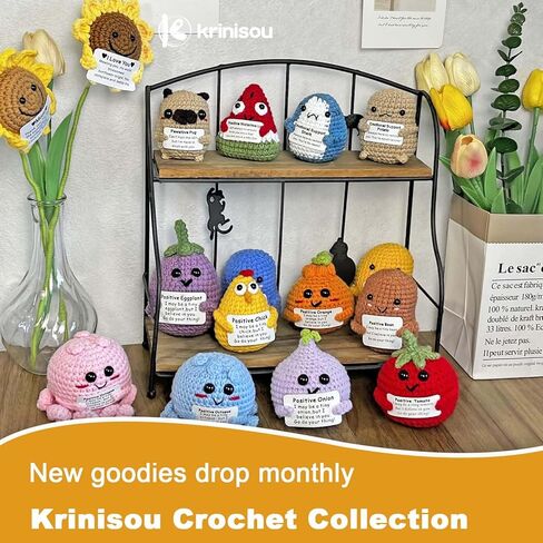 فاصوليا كروشيه إيجابية، دمية نباتية كروشيه للدعم العاطفي، أنت الفاصوليا البشرية المفضلة لدي، هدايا مضحكة صغيرة لأفضل الأصدقاء والصديقة in Kuwait