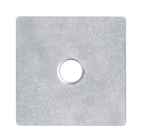 20 قطعة من eoere 2-1/2 بوصة (63 مم) لوحة مسطحة من الألومنيوم صواميل مربعة الشكل مستطيلة الشكل لألواح الألومنيوم لتثبيت الألواح الشمسية، سمك 1/8 بوصة (3.1 مم)، تطبيق 5/8 بوصة -11 مسمار in Kuwait