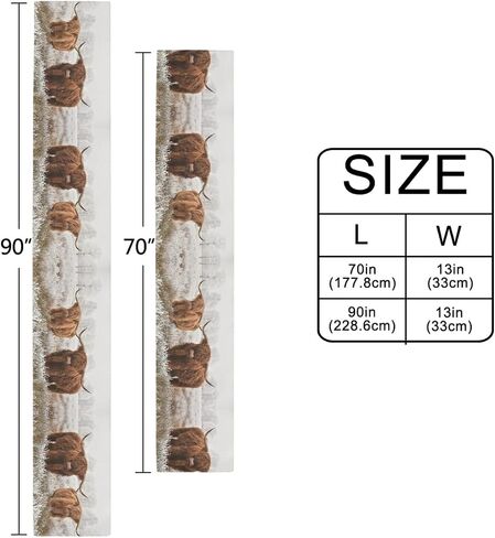 JUNZAN Table Runner Cute Gnome Easter Spring Doodle Deco for Wedding Party Dinner Holidays Kitchen Fit Rectange and Round Table70 x 13 inch in Saudi Arabia