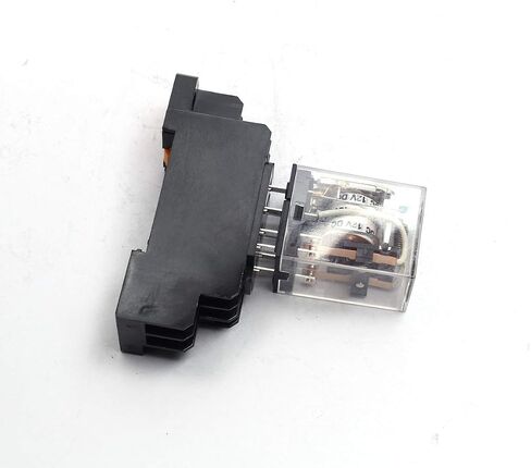 220VAC MY2NJ Miniature Relay DPDT 8 Pins 10A HH52P JQX-13F with PYF08A Socket in Saudi Arabia