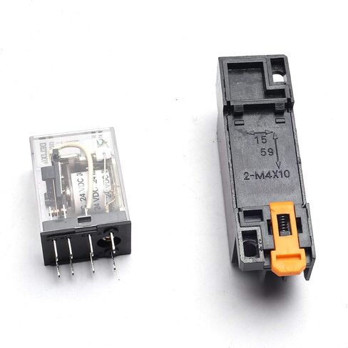 220VAC MY2NJ Miniature Relay DPDT 8 Pins 10A HH52P JQX-13F with PYF08A Socket in Saudi Arabia