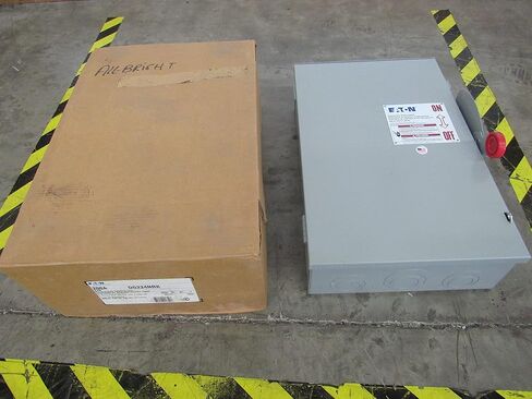 Eaton DG224NRK 3 Wire 2 Pole Fusible K Series General-Duty Safety Switch 240 Volt AC 200 Amp NEMA 3R in Saudi Arabia