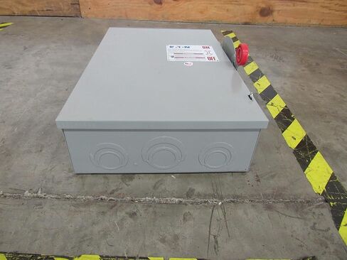 Eaton DG224NRK 3 Wire 2 Pole Fusible K Series General-Duty Safety Switch 240 Volt AC 200 Amp NEMA 3R in Saudi Arabia