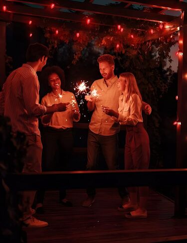 DORESshop C7 Mini Candelabra LED Bulb, LED Filament Night Bulb, Christmas Light Bulbs, 2W (20W Equivalent), E12 Candelabra Base, No Dimmable, Perfect for Holiday, Christmas, Home Decorative, 4Pack in Saudi Arabia