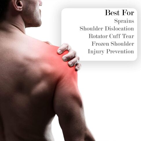 Shoulder Brace for Women and Men | Adjustable Compression Rotator Cuff Support | for Arthritis | Injury Prevention | Dislocated AC Joints (Medium)… in Saudi Arabia