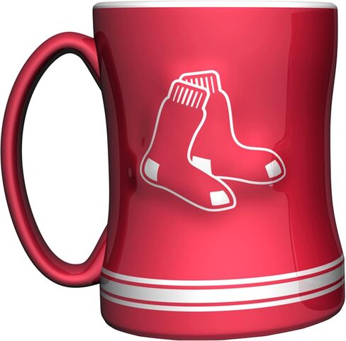 Boelter Brands MLB للجنسين MLB 14 أونصة كوب منحوت بلون بديل، أحمر in Saudi Arabia