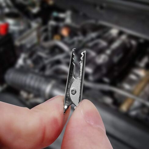 عبوتان من اختبار استمرارية الجهد والتيار 6 فولت - 24 فولت مع مجموعة اختبار الرصاص ومشابك التمساح، جهاز اختبار الدائرة قطعتين من SourceTon و10 قطع و5 مشابك تمساح ملونة مع كابل اختبار الأسلاك in Kuwait