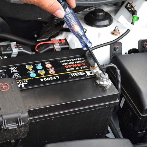 عبوتان من اختبار استمرارية الجهد والتيار 6 فولت - 24 فولت مع مجموعة اختبار الرصاص ومشابك التمساح، جهاز اختبار الدائرة قطعتين من SourceTon و10 قطع و5 مشابك تمساح ملونة مع كابل اختبار الأسلاك in Kuwait