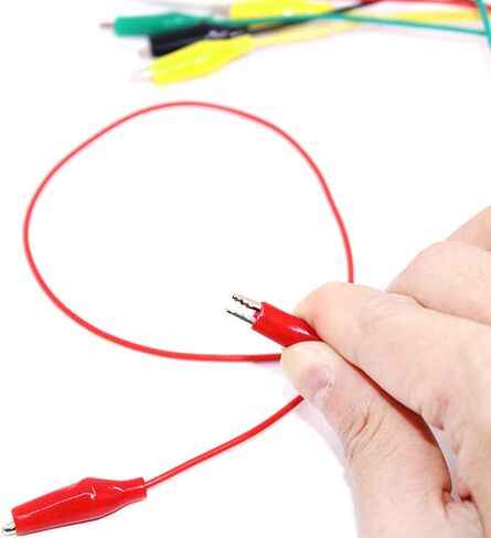 عبوتان من اختبار استمرارية الجهد والتيار 6 فولت - 24 فولت مع مجموعة اختبار الرصاص ومشابك التمساح، جهاز اختبار الدائرة قطعتين من SourceTon و10 قطع و5 مشابك تمساح ملونة مع كابل اختبار الأسلاك in Kuwait