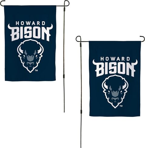 Desert Cactus Howard University Garden Flag Bison HU Banner 100% Polyester (Design B) in Saudi Arabia