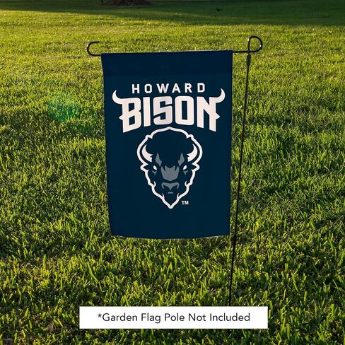 Desert Cactus Howard University Garden Flag Bison HU Banner 100% Polyester (Design B) in Saudi Arabia