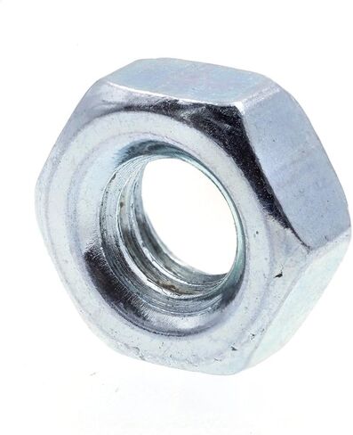 Prime-Line 9087796 Finished Hex Nuts, Class 8 Metric, M4-0.70, Zinc Plated Steel (25 Pack) in Saudi Arabia