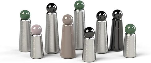 Stainless Steel Water Bottle | 500ml Insulated Water Bottle BPA Free | Cool and Modern Leak Proof Skittle Bottle Flask | Cold for 24+ Hours, Hot for 12 | Sky Blue & Light Grey by Lund London in Saudi Arabia