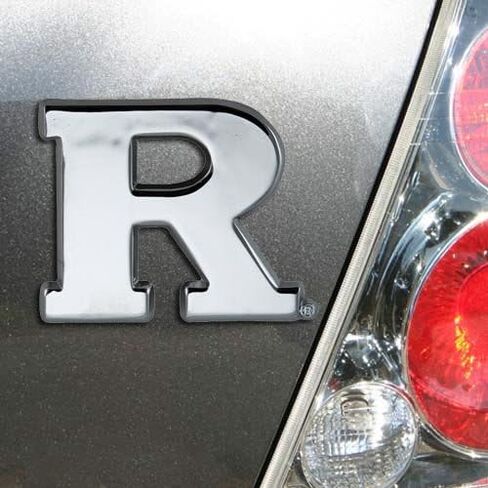 Rutgers Scarlet Knights Chrome Auto Emblem in Saudi Arabia