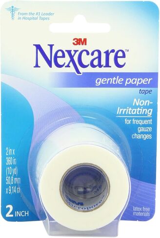 شريط إسعافات أولية ورقي لطيف من Nexcare، قابل للتنفس، عدد 1 in Saudi Arabia