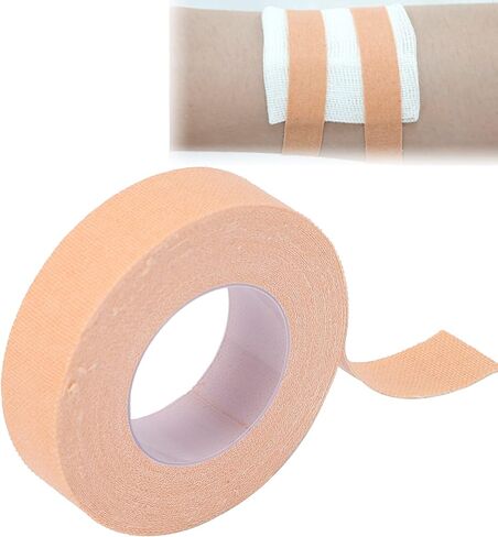 Self‑Adhesive Tape, Adhesive Bandage Skin Color Breathable Surgical Tape for Wound Dressing Care Sports(1.25cm*5m) in Saudi Arabia