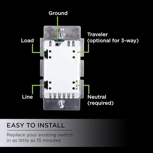 Jasco Z-Wave Plus in-Wall Smart Tamper-Reistant Outlet, Works with Alexa, Google Assistant, 1 Z-Wave Outlet & 1 Always On Outlet, Hub Required, White, Smart Outlet, Lamps, Small Appliances, 14315 in Saudi Arabia