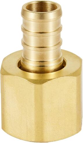 (Pack of 2) EFIELD Barb Crimp Pex fittings 1/2" X1/2" Female NPT Swivel Adapter,ASTM1807 in Saudi Arabia