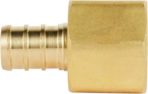 (Pack of 2) EFIELD Barb Crimp Pex fittings 1/2" X1/2" Female NPT Swivel Adapter,ASTM1807 in Saudi Arabia