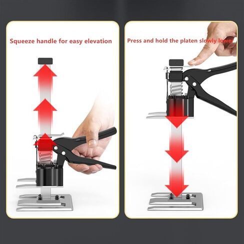 أداة رافعة رفع اليد والذراع لتوفير العمالة من BiJun مقاس 15 بوصة، مقابس رفع الأثاث متعددة الوظائف، أداة رفع اليد مع مستوى لتثبيت مصاعد الحوائط الجافة، والخزانة، والبلاط، والباب، والأثاث.2 حزمة in Kuwait