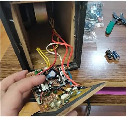 Fielect 20Pcs Aluminum Radial Electrolytic Capacitor 47uF 35V Low ESR Green 5x11mm High Ripple Current,Low Impedance for TV, LCD Monitor, Radio, Stereo, Game in Kuwait