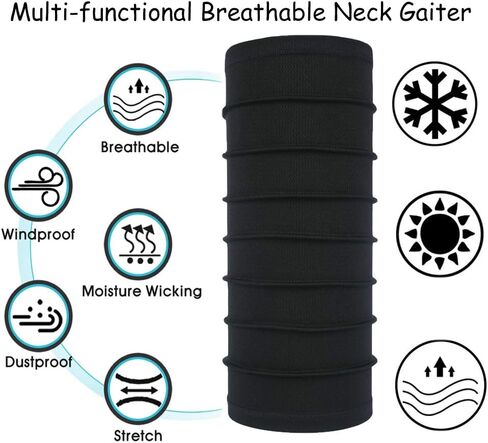 Neck Gaiter Face Mask, Face Cover Scarf Breathable Cooling Mask Neck Cover for Fishing Cycling Hiking Outdoors in Saudi Arabia