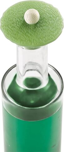 Charles Viancin - Golf Silicone Bottle Stopper - Creates an Airtight Seal on Standard Bottles - BPA-Free, Food-Grade Silicone - Dishwasher Safe in Saudi Arabia