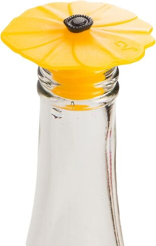 Charles Viancin - Golf Silicone Bottle Stopper - Creates an Airtight Seal on Standard Bottles - BPA-Free, Food-Grade Silicone - Dishwasher Safe in Saudi Arabia