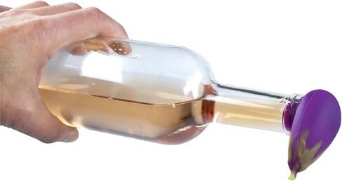 Charles Viancin - Golf Silicone Bottle Stopper - Creates an Airtight Seal on Standard Bottles - BPA-Free, Food-Grade Silicone - Dishwasher Safe in Saudi Arabia