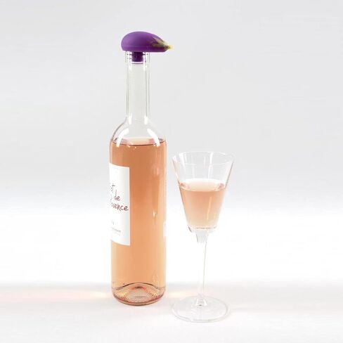 Charles Viancin - Golf Silicone Bottle Stopper - Creates an Airtight Seal on Standard Bottles - BPA-Free, Food-Grade Silicone - Dishwasher Safe in Saudi Arabia