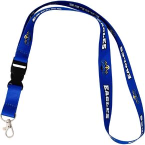 Desert Cactus Morehead State University Lanyard MSU Eagles Car Keys ID Badge Holder Keychains Detachable Breakaway Snap Buckle Lanyards (Blue)