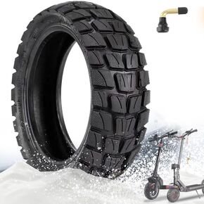GYL 10x2.75-6.5 Vacuum Tire Off-road Tire for Speedway 5 Dualtron 3 Hover-1 Alpha JOYOR S Hiboy Titan PRO Electric Scooter Puncture-Proof Explosion-Proof 10 inch Tyre, Shockproof Super-Grip