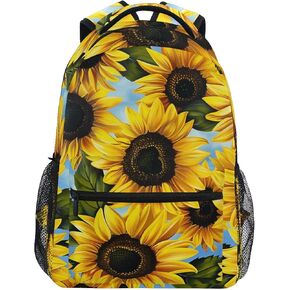 WIHVE Backpack Abstract Beautiful Bird School Backpack Bookbag with Name Tag