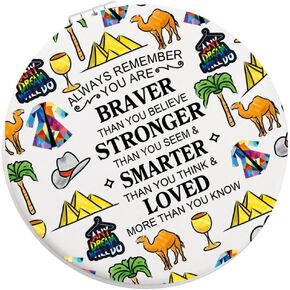 WSNANG Joseph The Amazing Technicolor Dreamcoat Musical Makeup Mirror Broadway Musical Lover Compact Mirror (Joseph Mirror-T)