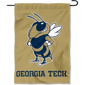 Georgia Tech Yellow Jackets New Gold Garden Banner Flag