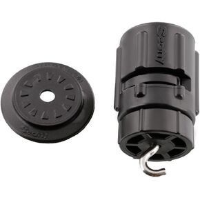 Scotty #436 Stand Up Paddle Board Leash Plug Adapter, Black