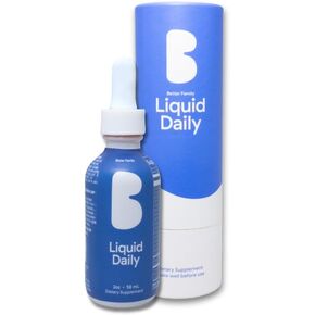 Better Family - Liquid Daily Multivitamin - All-in-One Wellness Drop - All Ages & Genders - Methylated Vitamins - No Sugar or Artificials - Gluten Free, Non-GMO - Dietary Supplement - 2oz (60 ml)