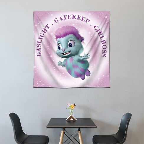 Arbinger Bibble Meme Says Tapestry Flag Funny Wall Hanging Bedroom Living Room Decor 4x4ft in Kuwait