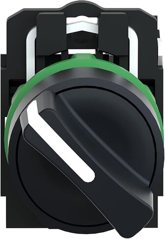 Schneider Electric XB5AD21 Harmony XB5 Selector Switch for Industrial Machinery with Plastic Bezel, 2 Positions, Stay Put Operation, 1NO in Saudi Arabia